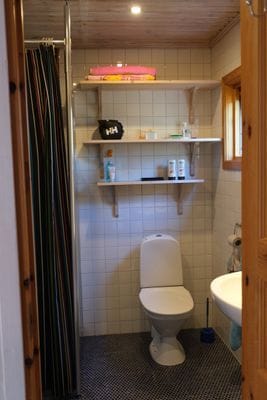 Badrum wc och dusch