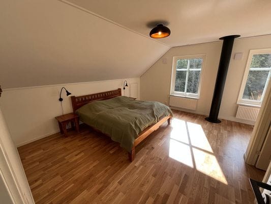 höger sovrum på övervåningen