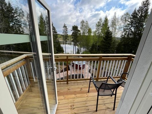 Utsikt från balkongen