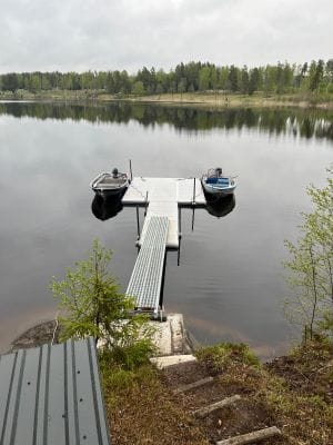 egen båtbrygga