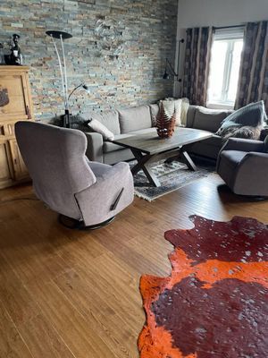 Allrum bottenvåningen, gott om plats att umgås