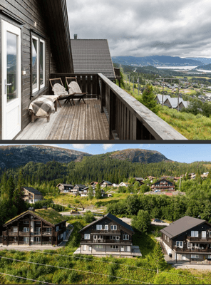 Takvåning vedeldad kamin bastu ski in ski out - Bild 34