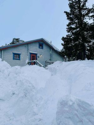 Retro fjällstuga Storhogna – bastu, braskamin - Bild 33