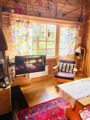 Retro fjällstuga Storhogna – bastu, braskamin - Bild 35