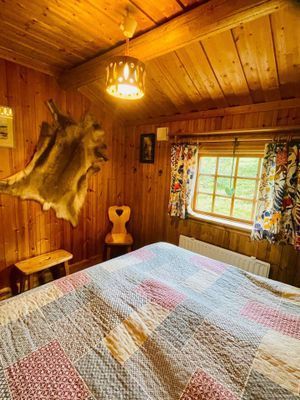 Retro fjällstuga Storhogna – bastu, braskamin - Bild 36