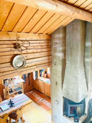 Retro fjällstuga Storhogna – bastu, braskamin - Bild 34