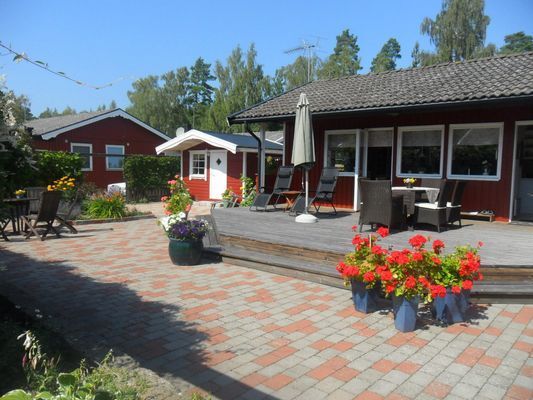 Strandnära stuga i Sandbergen Stora Frö
