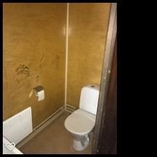 Bergön, sanitetsbarack, 1 st WC