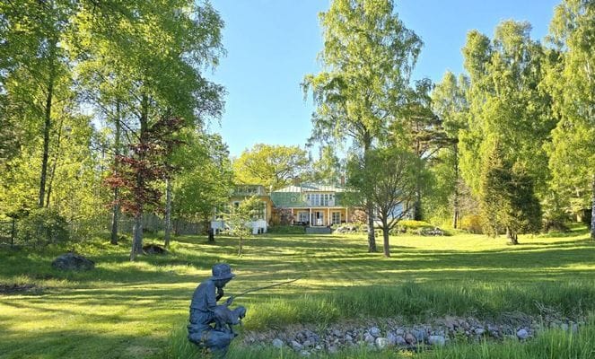 Gransjö Gård Åkersberga Unik avskild sjöfastighet - Bild 13