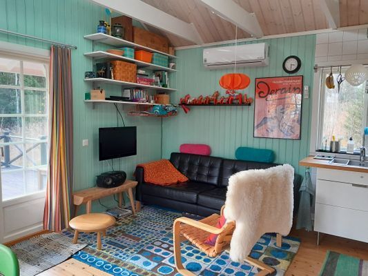 Mysig stuga vid Orsasjön, nära Orsa Grönklitt - Bild 8