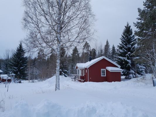 Mysig stuga vid Orsasjön, nära Orsa Grönklitt - Bild 4