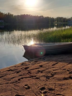 Hus med egen strand och Roddbåt - Bild 10