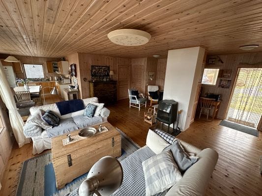 Typical Swedish cottage with stuga overlook a lake - Bild 9