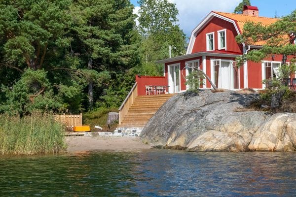 Privat strand