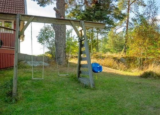 Nybyggt skärgårdshus, privat brygga och sandstrand - Bild 49