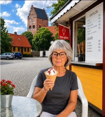 Jättefin stuga nära strand, pool, brygga i Åhus - Bild 19
