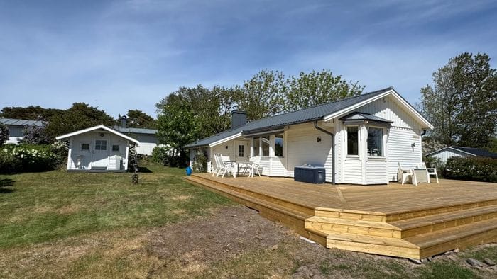 Rymlig familjestuga 200 m från havet – Glommen - Bild 9