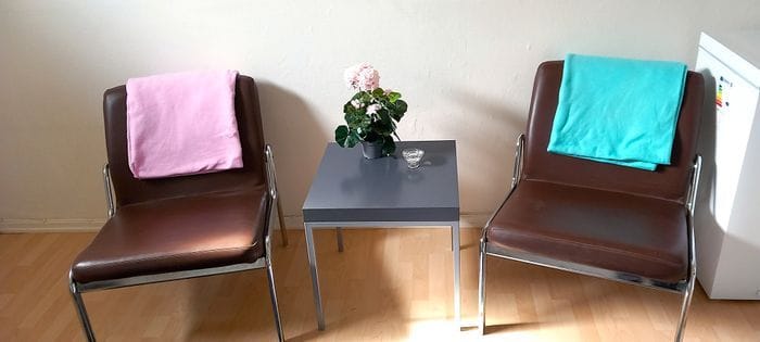Sittplatser i vardagsrummet