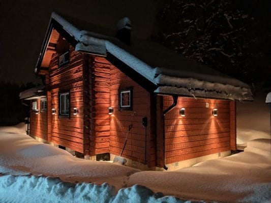 Stuga vid Dalälven nära Sälen
