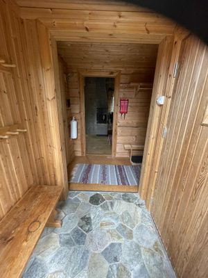 Retro fjällstuga Storhogna – bastu, braskamin - Bild 19