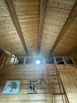 Retro fjällstuga Storhogna – bastu, braskamin - Bild 13