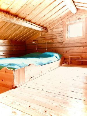 Retro fjällstuga Storhogna – bastu, braskamin - Bild 24