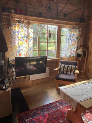 Retro fjällstuga Storhogna – bastu, braskamin - Bild 5