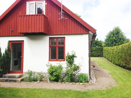 Fint gårdshus med 6 bäddar vid Malen i Båstad