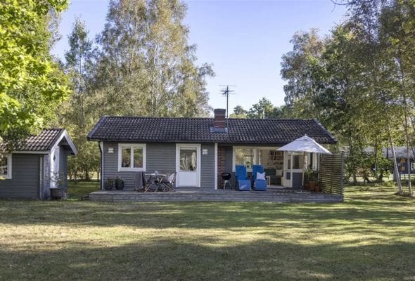 Havsnära stuga i Haverdal