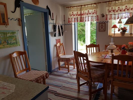 Boende bottenvåning, ingång via kök