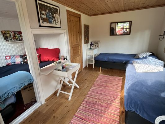 Sovplatser i gäststuga