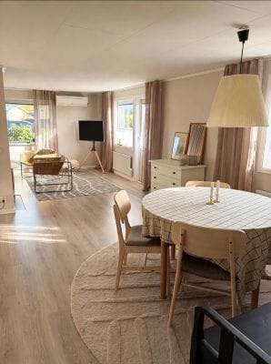 Ljust 80 kvm hus i Träslövsläge. 2 sovrum, bäddsof - Bild 5
