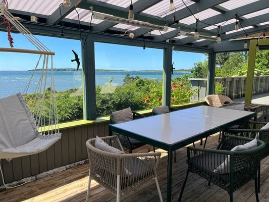 Stuga direkt vid havet i sommarparadiset Frillesås - Bild 35