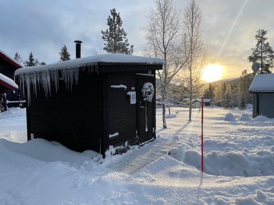 Fjällstuga: kamin & vedeldad bastu - Bild 13