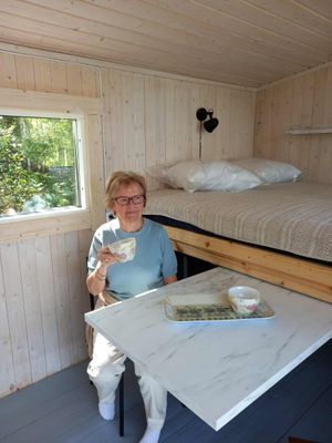 Friggebod vid sjö med bastu. Digital detox. - Bild 9