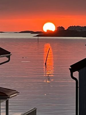 Solnedgång från balkongen