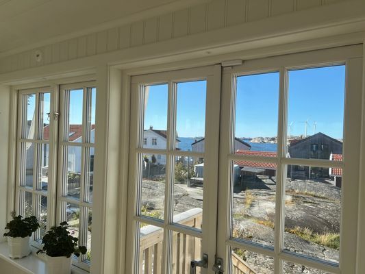 Utsikt från matplatsen