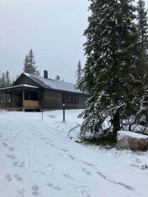 Nybyggt hus i Hemfjällstangen